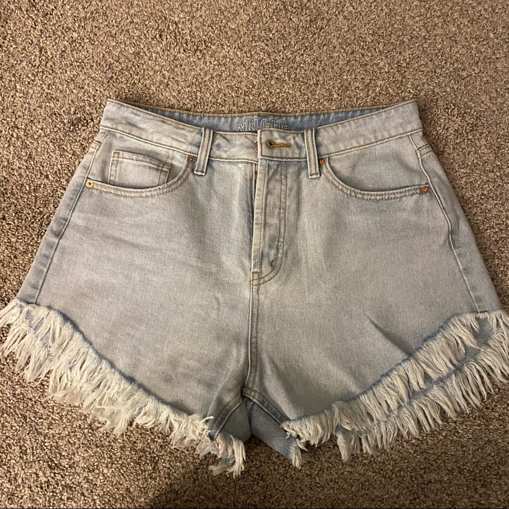 Wild Fable high rise denim shorts